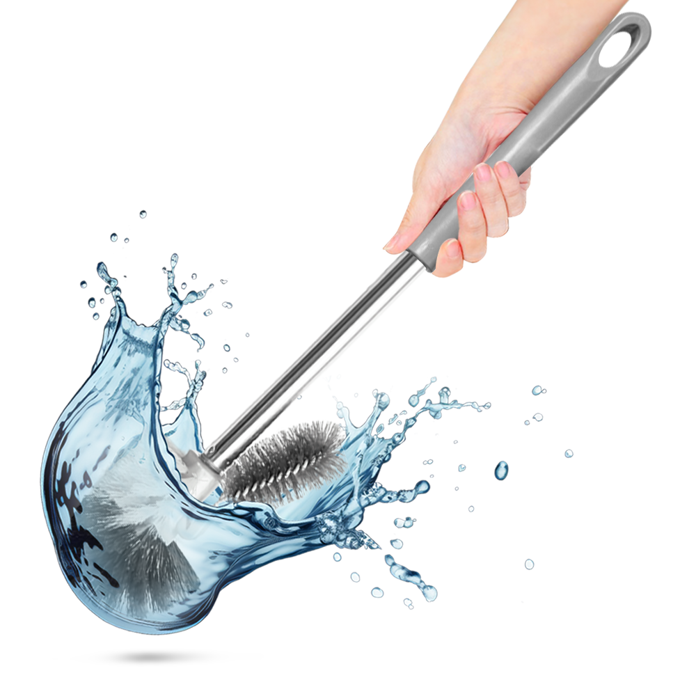 Bộ Hộp Cọ Toilet Tròn X2 Sợi Cước