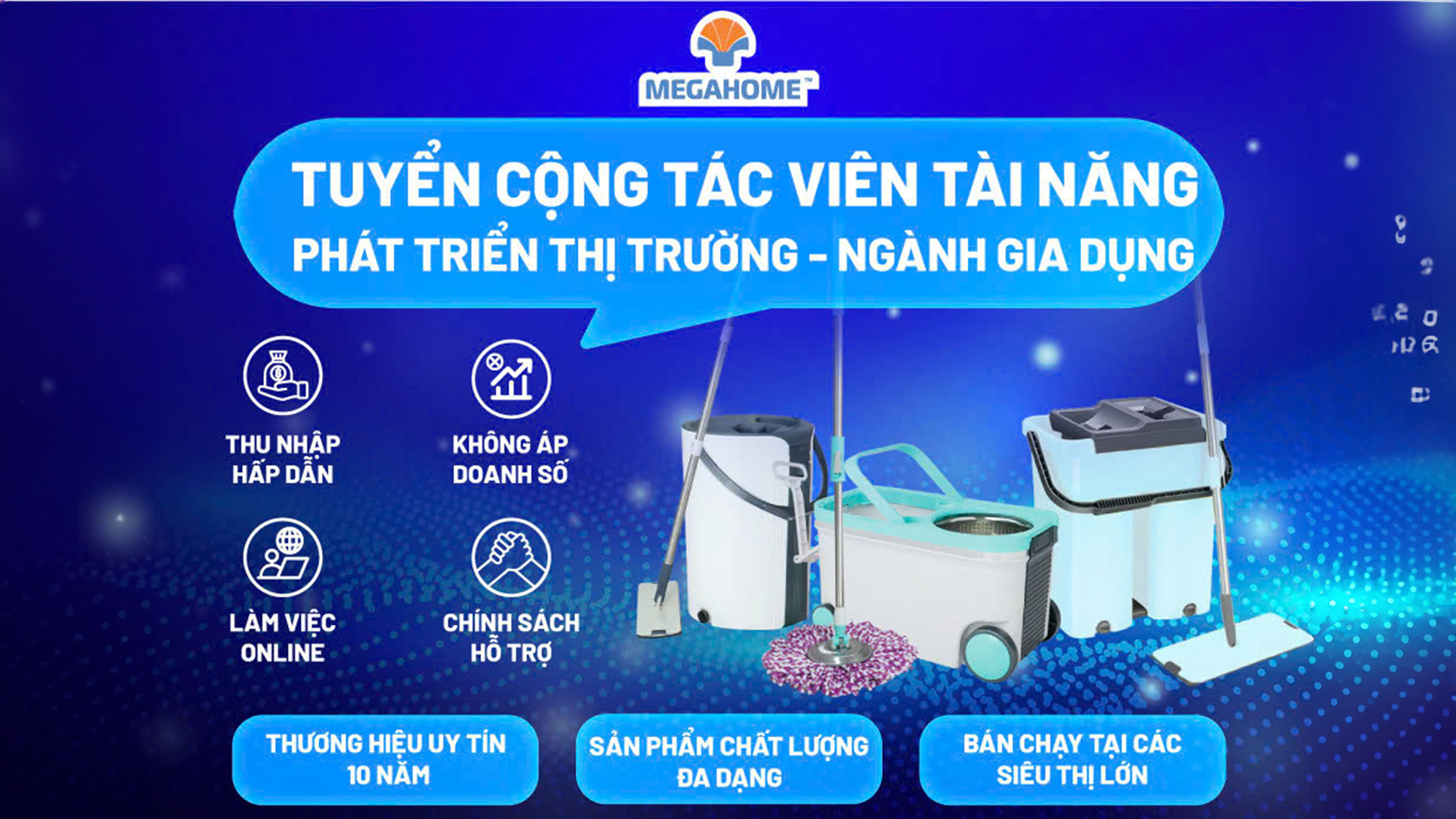 Megahome tìm kiếm cộng tác viên phát triển thị trường