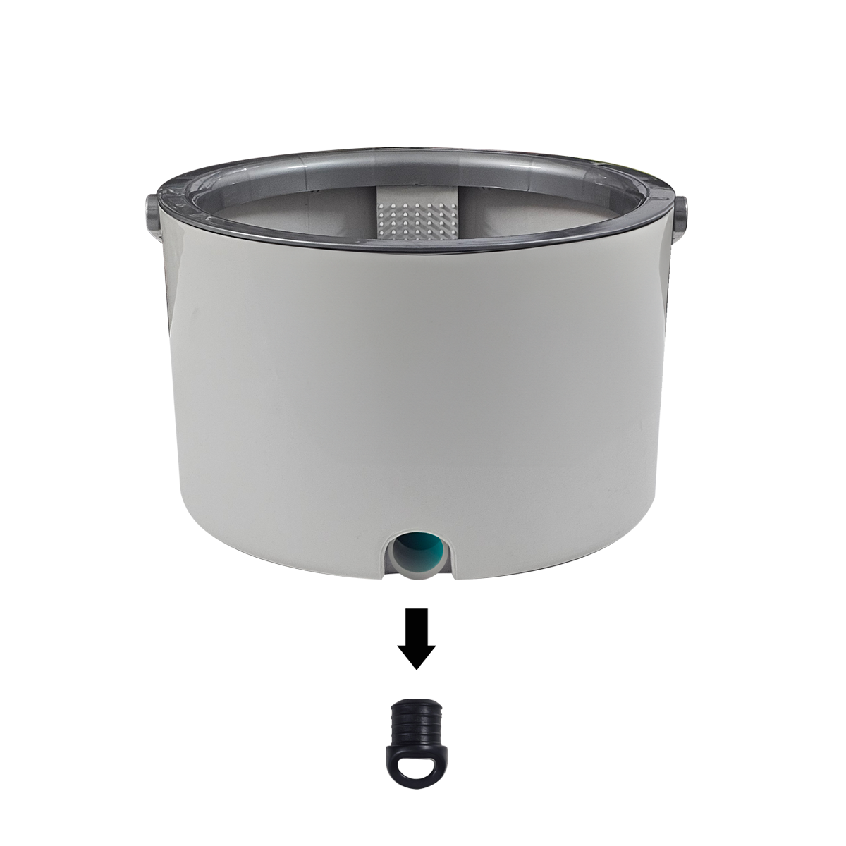 Bộ Lau Nhà Tách Nước Tròn Megahome X9
